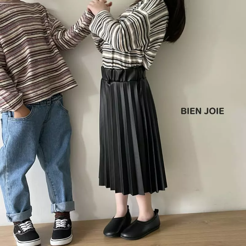 Bien Joie - Korean Children Fashion - #childofig - Falling Wrinkle Skirt - 6