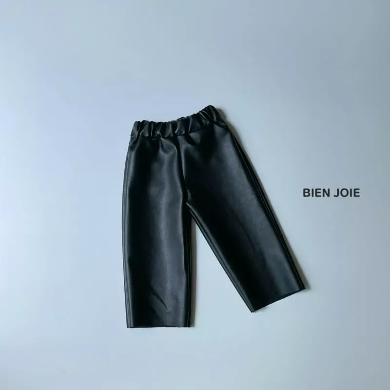 Bien Joie - Korean Children Fashion - #prettylittlegirls - Paul Leather Pants - 4