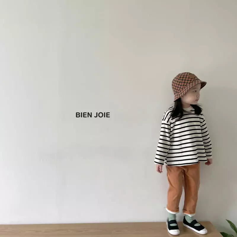 Bien Joie - Korean Children Fashion - #childofig - Byeing Stripes Tee - 10