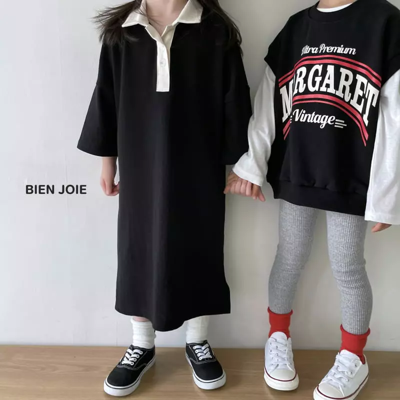 Bien Joie - Korean Children Fashion - #childrensboutique - Mickey Collar One-piece - 10