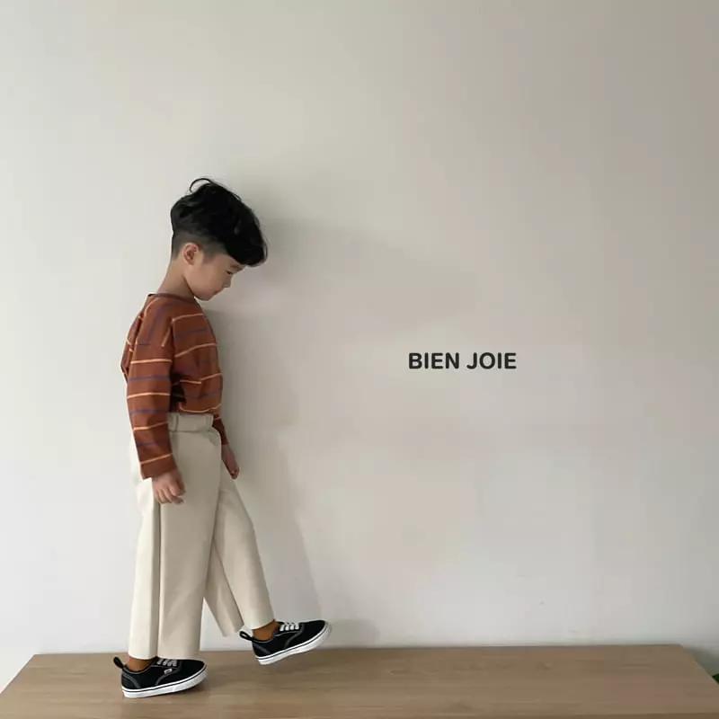 Bien Joie - Korean Children Fashion - #childrensboutique - Memo Stripes Tee - 8
