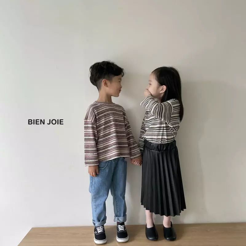 Bien Joie - Korean Children Fashion - #childrensboutique - Falling Wrinkle Skirt - 7