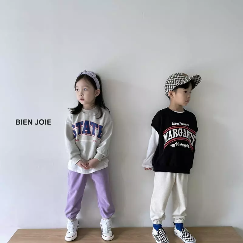 Bien Joie - Korean Children Fashion - #childrensboutique - State Top Bottom Set - 12