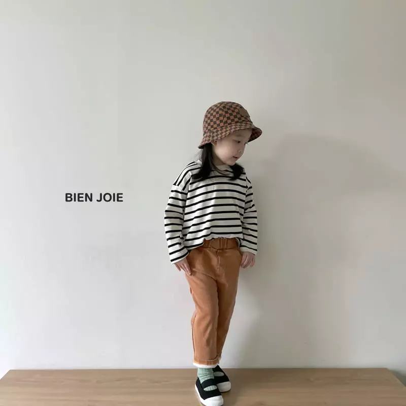 Bien Joie - Korean Children Fashion - #designkidswear - Byeing Stripes Tee - 12
