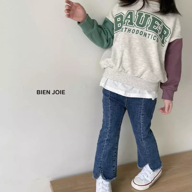 Bien Joie - Korean Children Fashion - #designkidswear - Lonner Color Sweatshirt - 9