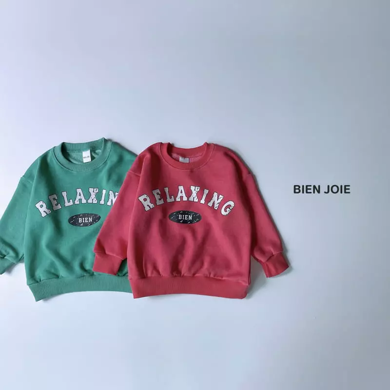 Bien Joie - Korean Children Fashion - #discoveringself - Relax Sweatshirt - 5