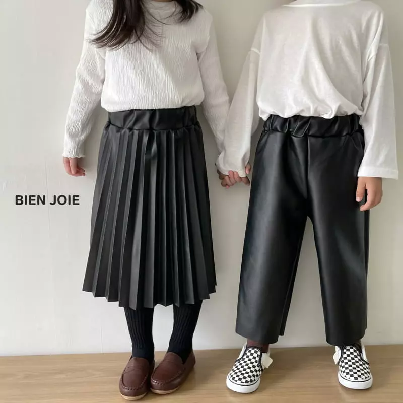 Bien Joie - Korean Children Fashion - #discoveringself - Falling Wrinkle Skirt - 9