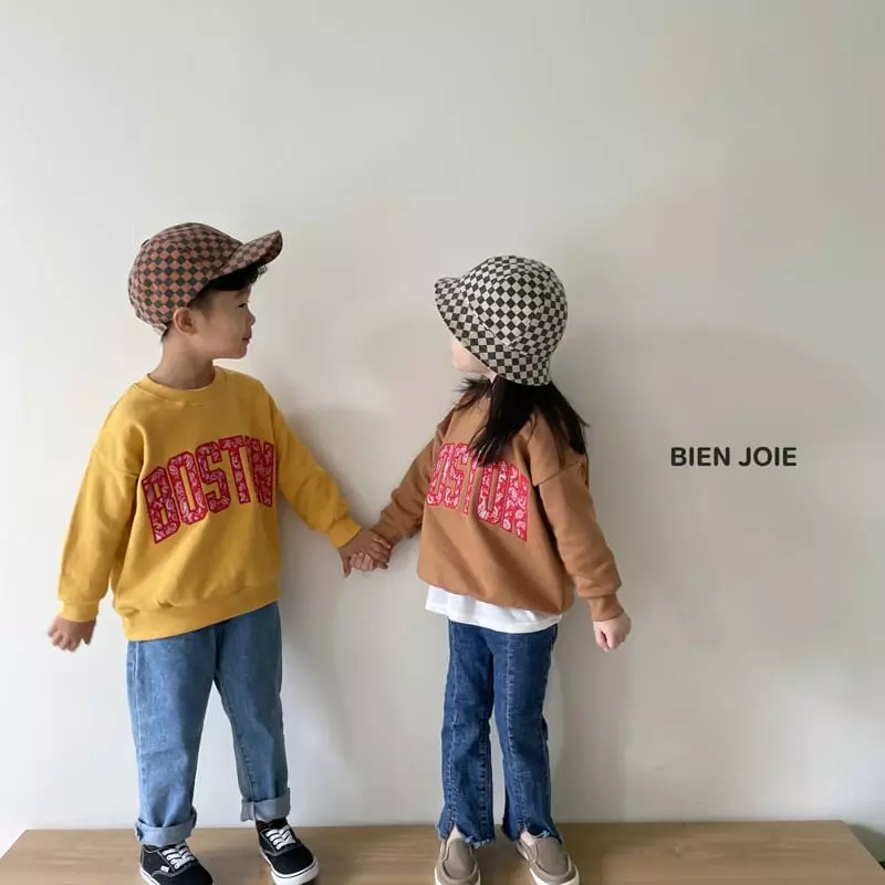 Bien Joie - Korean Children Fashion - #designkidswear - Boston Sweatshirt - 4