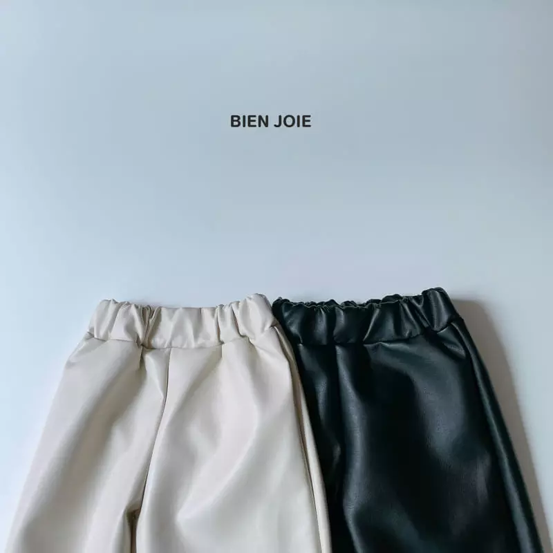 Bien Joie - Korean Children Fashion - #fashionkids - Paul Leather Pants - 9