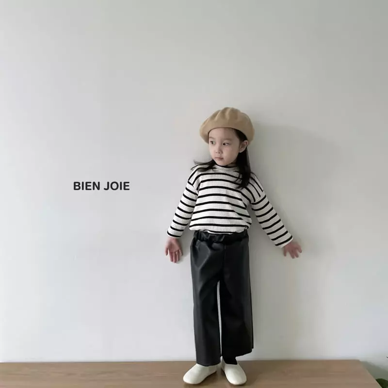 Bien Joie - Korean Children Fashion - #fashionkids - Clack Stripes Tee - 9