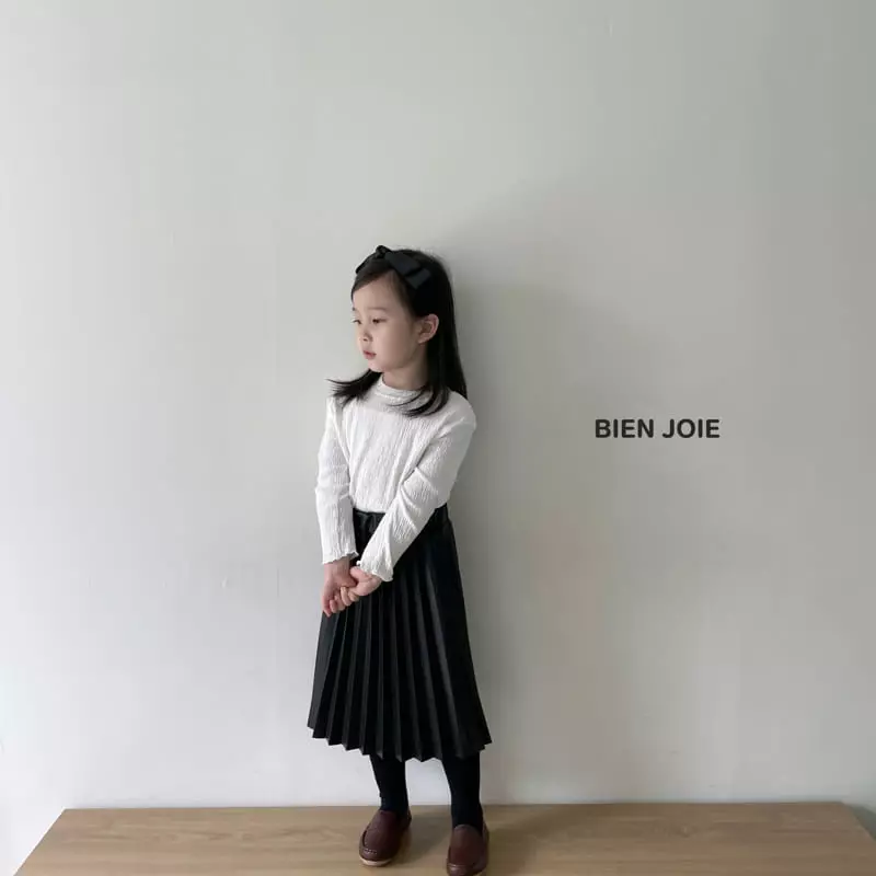 Bien Joie - Korean Children Fashion - #kidsshorts - Falling Wrinkle Skirt - 11