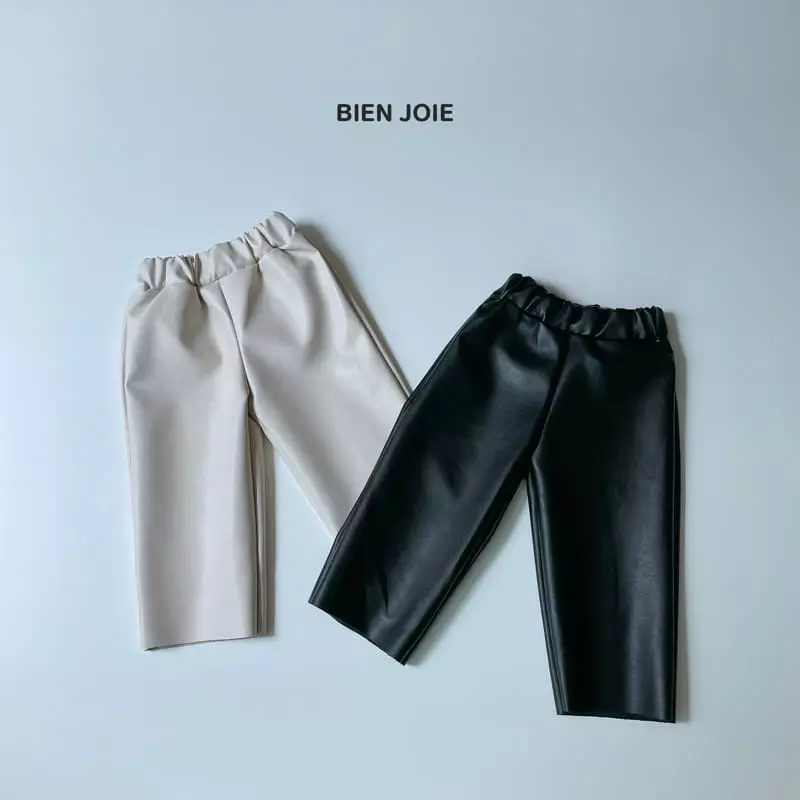 Bien Joie - Korean Children Fashion - #kidsshorts - Paul Leather Pants - 10