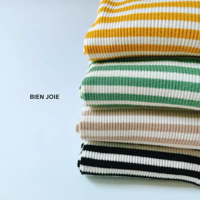 Bien Joie - Korean Children Fashion - #kidzfashiontrend - Oz Stripes Leggings - 5