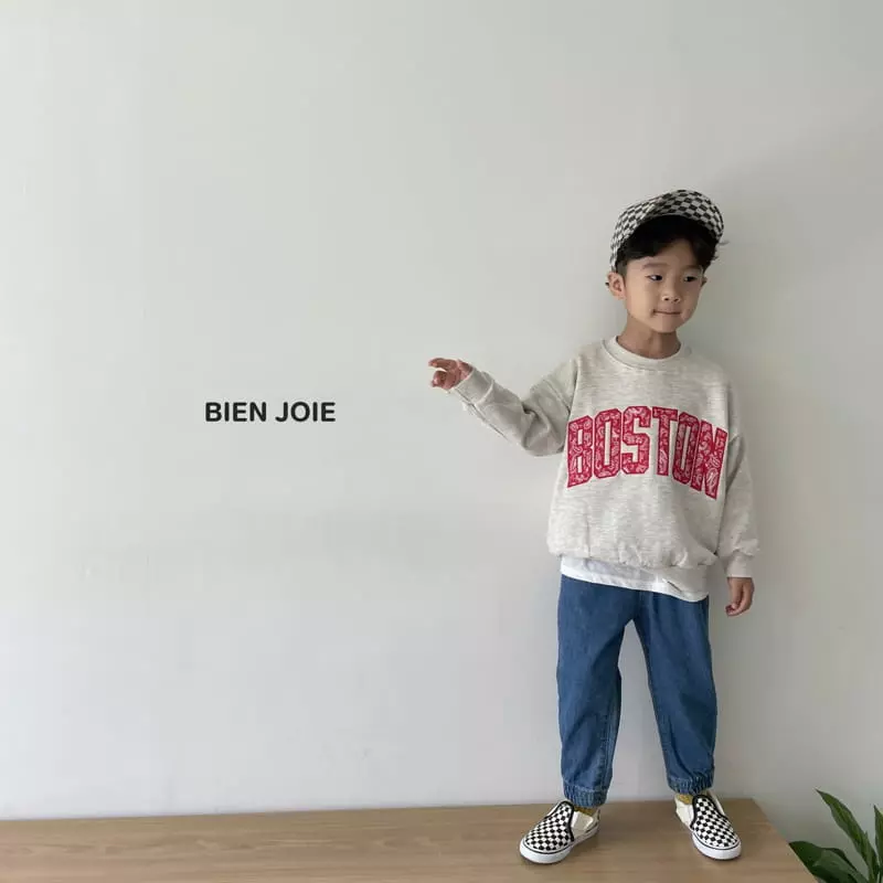 Bien Joie - Korean Children Fashion - #littlefashionista - Boston Sweatshirt - 10