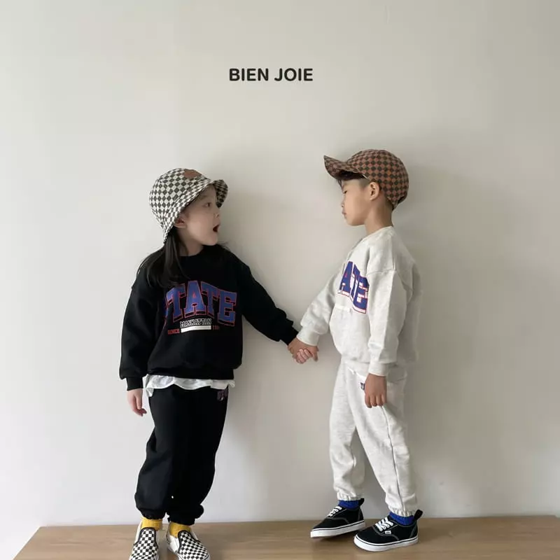 Bien Joie - Korean Children Fashion - #littlefashionista - State Top Bottom Set - 6