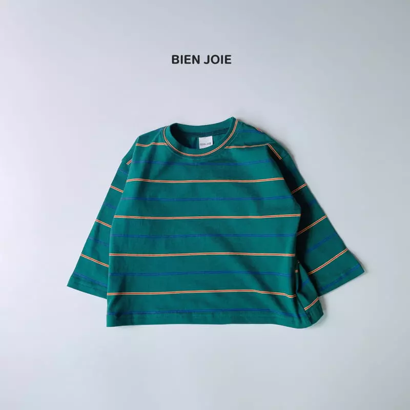 Bien Joie - Korean Children Fashion - #magicofchildhood - Memo Stripes Tee