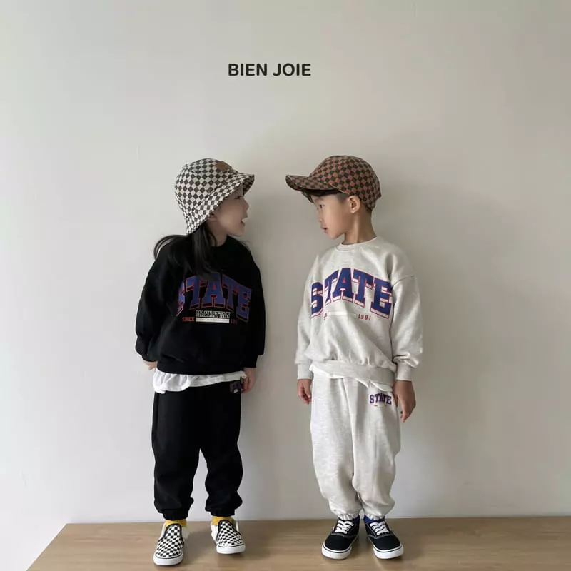 Bien Joie - Korean Children Fashion - #magicofchildhood - State Top Bottom Set - 7