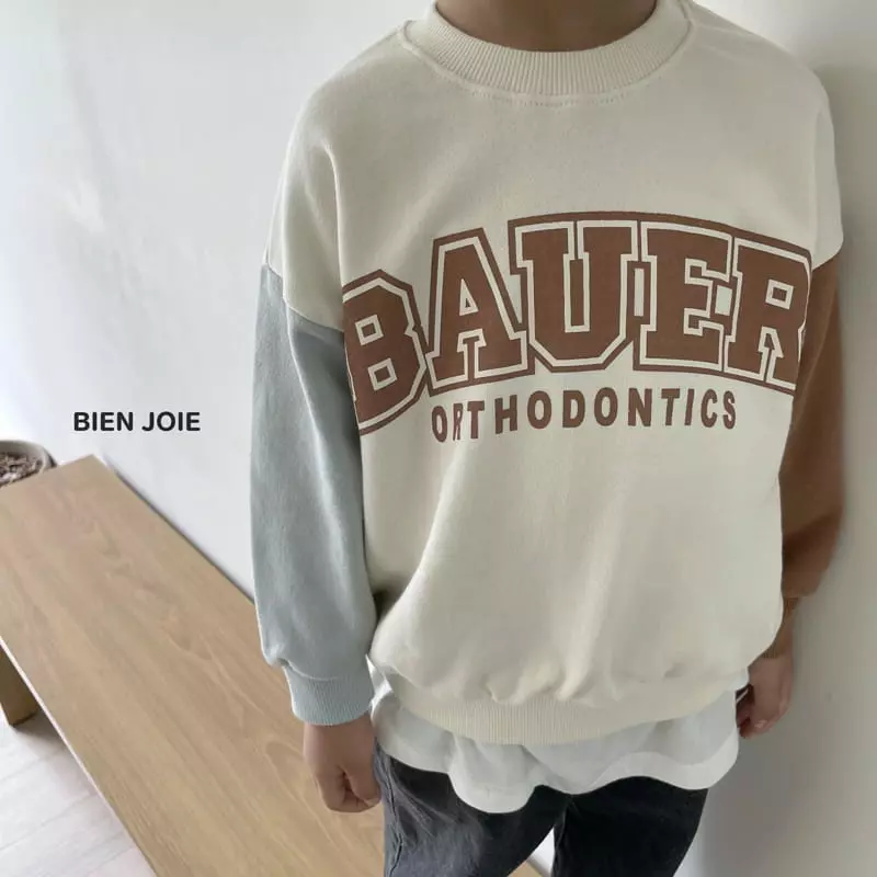 Bien Joie - Korean Children Fashion - #minifashionista - Lonner Color Sweatshirt - 2