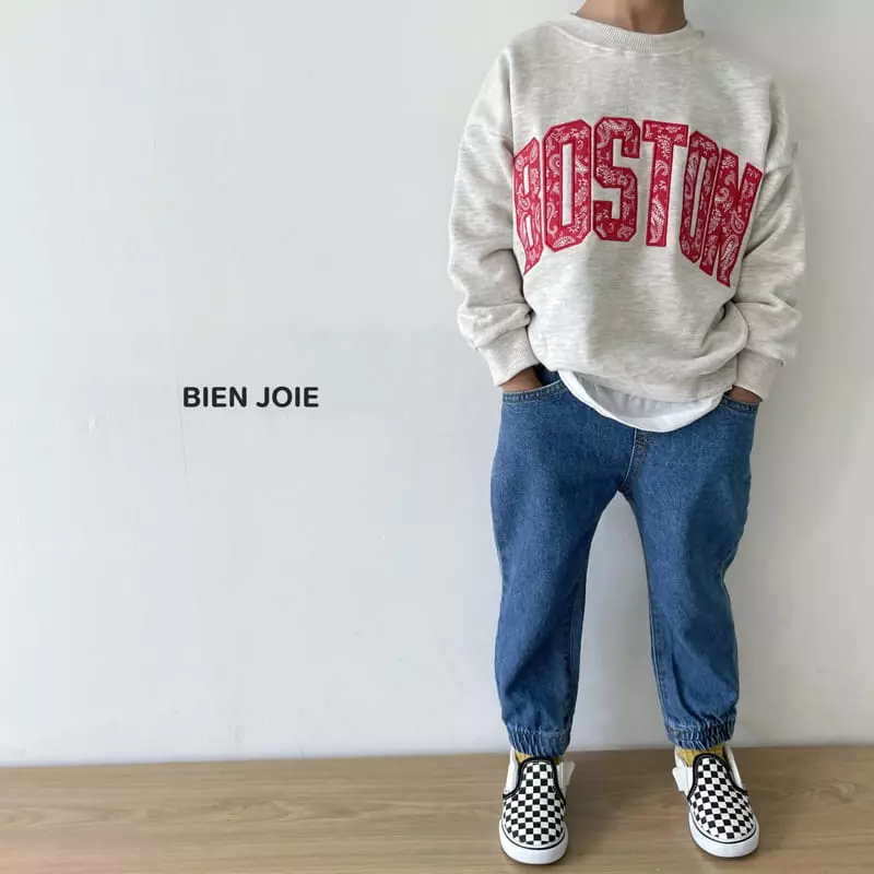 Bien Joie - Korean Children Fashion - #minifashionista - Boston Sweatshirt - 12