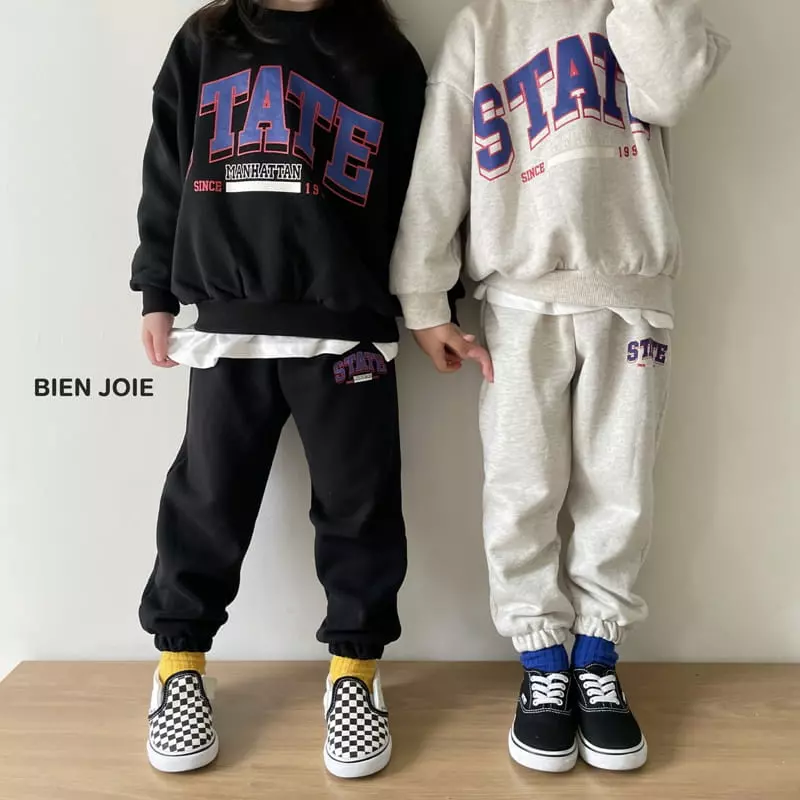 Bien Joie - Korean Children Fashion - #minifashionista - State Top Bottom Set - 8