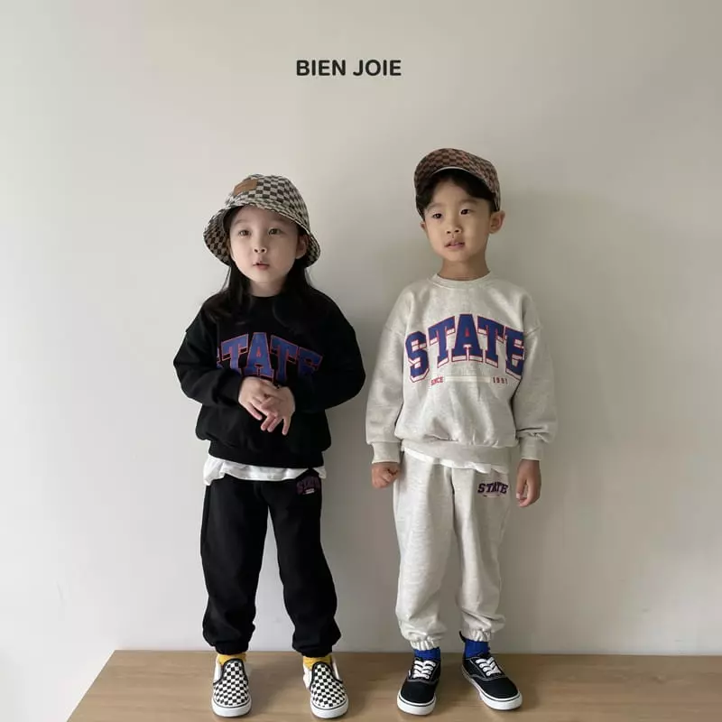 Bien Joie - Korean Children Fashion - #prettylittlegirls - State Top Bottom Set - 9