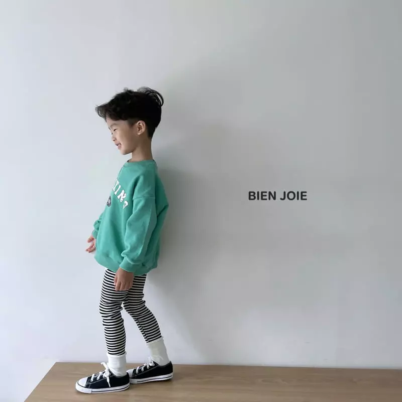 Bien Joie - Korean Children Fashion - #todddlerfashion - Oz Stripes Leggings - 11