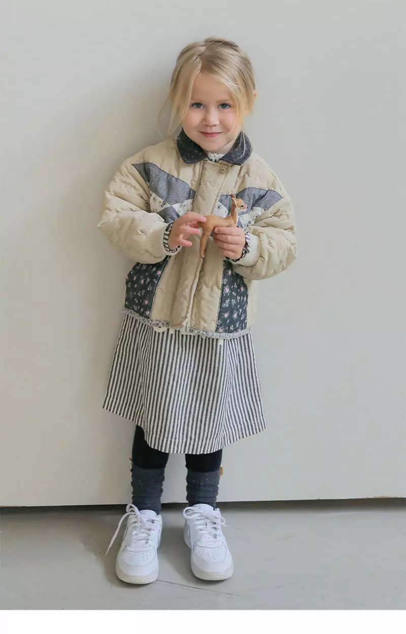 Bien a Bien - Korean Children Fashion - #childrensboutique - Mecle Quilting Jacket - 2