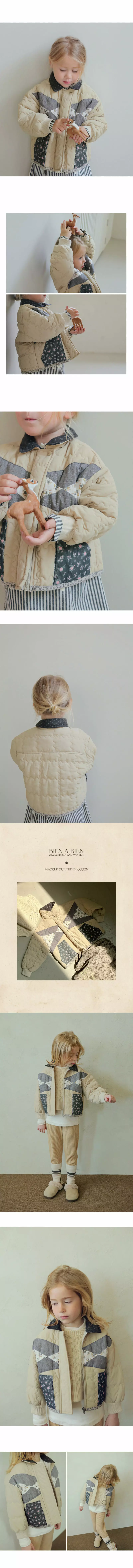 Bien a Bien - Korean Children Fashion - #designkidswear - Mecle Quilting Jacket - 3