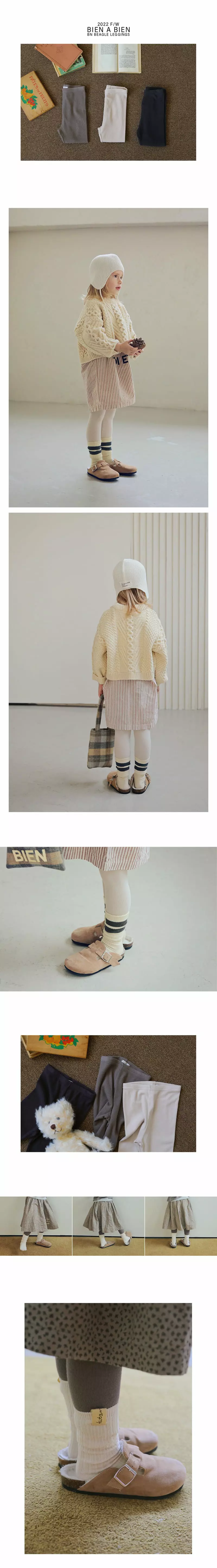 Bien a Bien - Korean Children Fashion - #designkidswear - Begle Leggings - 2