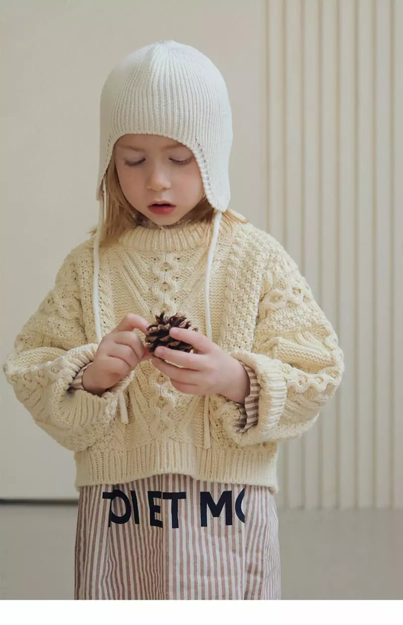 Bien a Bien - Korean Children Fashion - #discoveringself - Haron Knit Tee