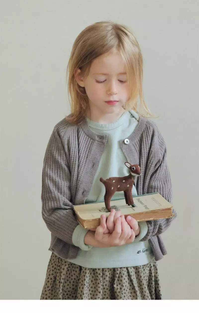 Bien a Bien - Korean Children Fashion - #discoveringself - Makelly Knit Cardigan