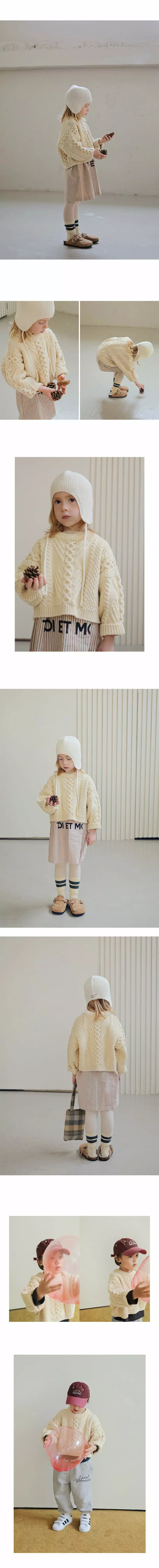 Bien a Bien - Korean Children Fashion - #fashionkids - Haron Knit Tee - 2