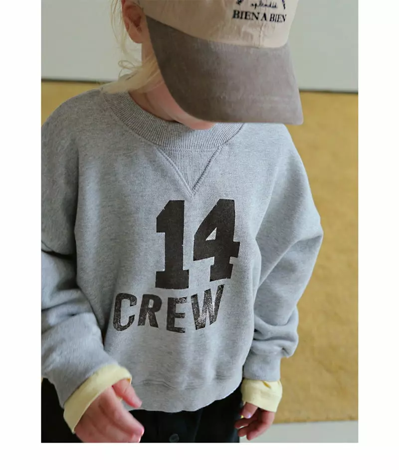 Bien a Bien - Korean Children Fashion - #kidsshorts - Crew Sweatshirt