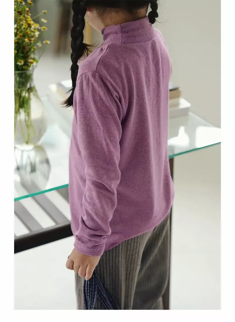 Bien a Bien - Korean Children Fashion - #kidsshorts - Lander Turtleneck Tee