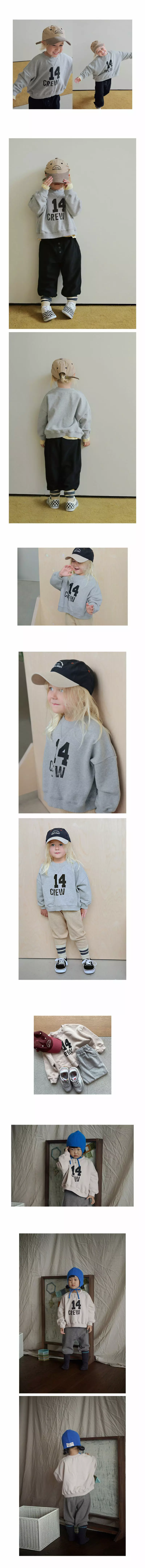 Bien a Bien - Korean Children Fashion - #kidsstore - Crew Sweatshirt - 2