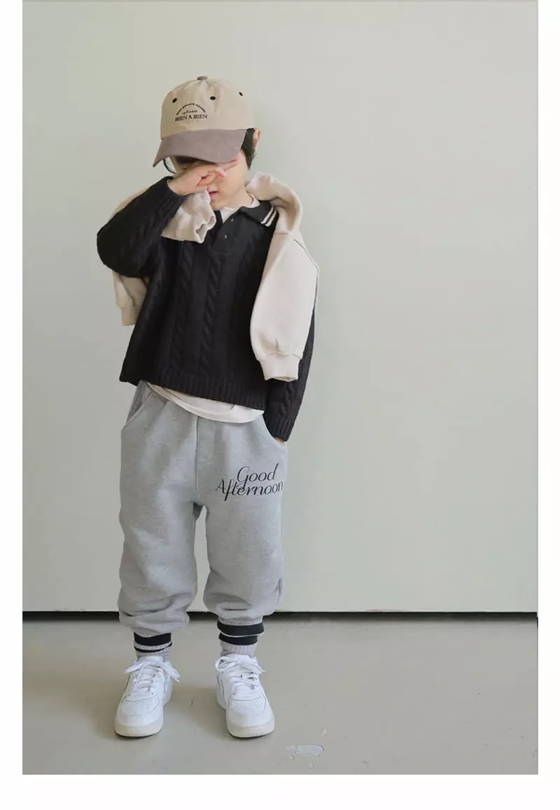Bien a Bien - Korean Children Fashion - #magicofchildhood - Saint Collar Knit