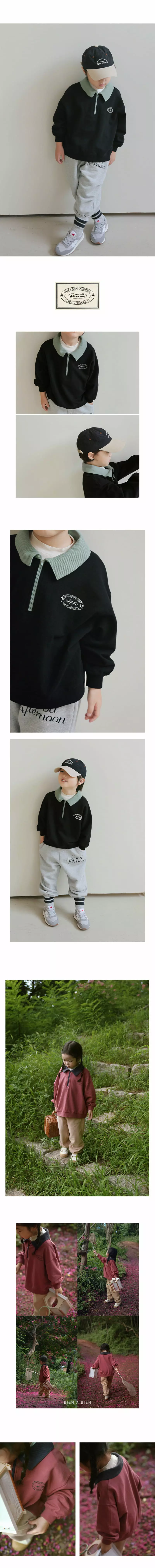 Bien a Bien - Korean Children Fashion - #toddlerclothing - Rose Sweatshirt - 2