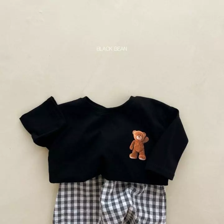 Black Bean - Korean Baby Fashion - #babyboutique - Bebe Benny Top Bottom Set - 8