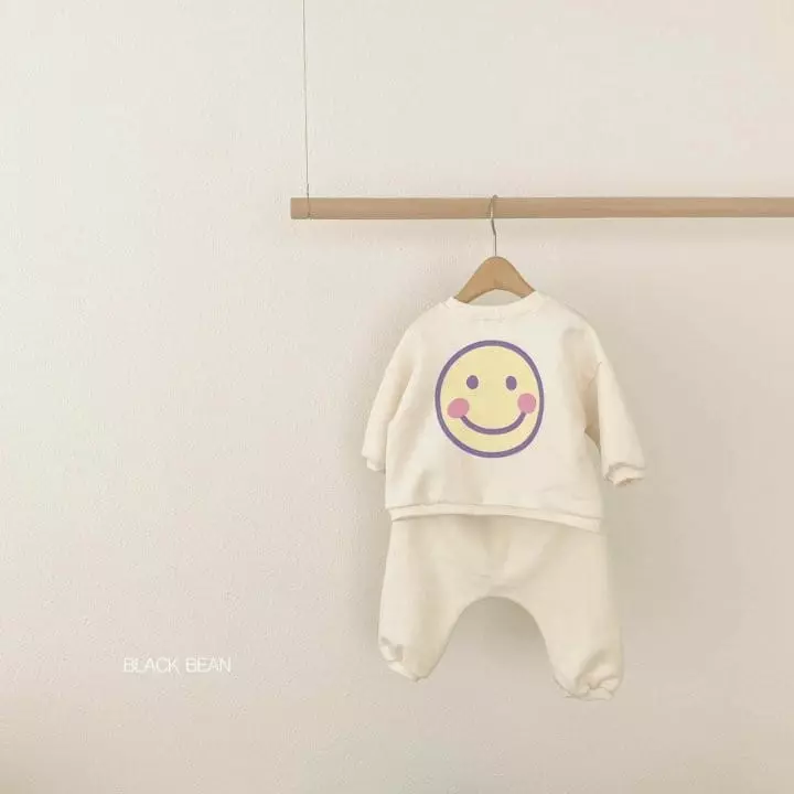 Black Bean - Korean Baby Fashion - #babyboutique - Bebe Nice Top Bottom Set - 6