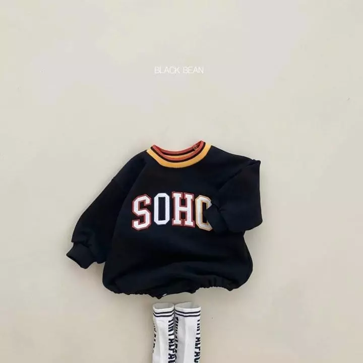Black Bean - Korean Baby Fashion - #onlinebabyshop - Bebe Soho Bodysuit - 4