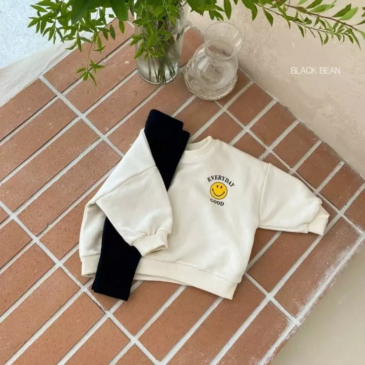 Black Bean - Korean Baby Fashion - #babyboutique - Bebe Good Day Top Bottom Set - 4