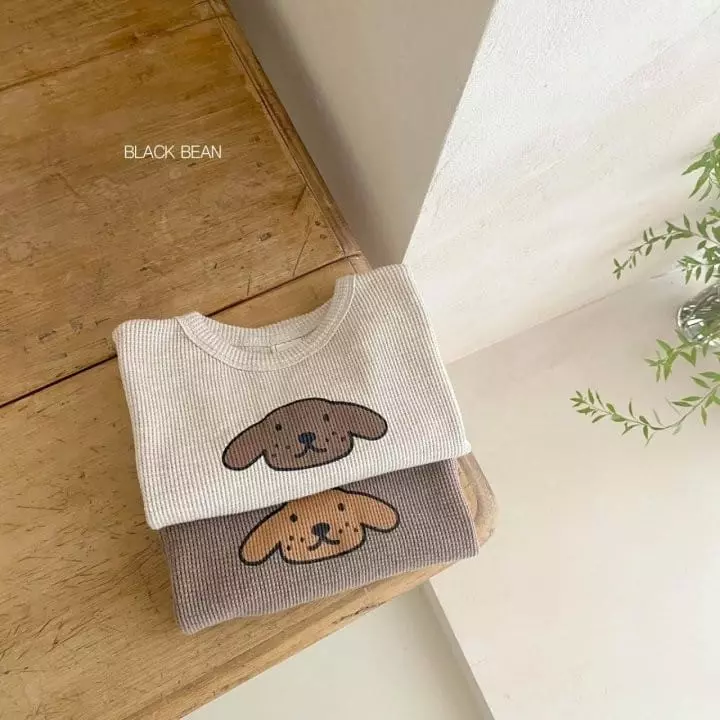 Black Bean - Korean Baby Fashion - #babyboutique - Bebe Coka Piping Tee - 2