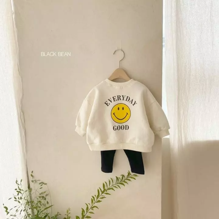 Black Bean - Korean Baby Fashion - #babyboutiqueclothing - Bebe Good Day Top Bottom Set - 5