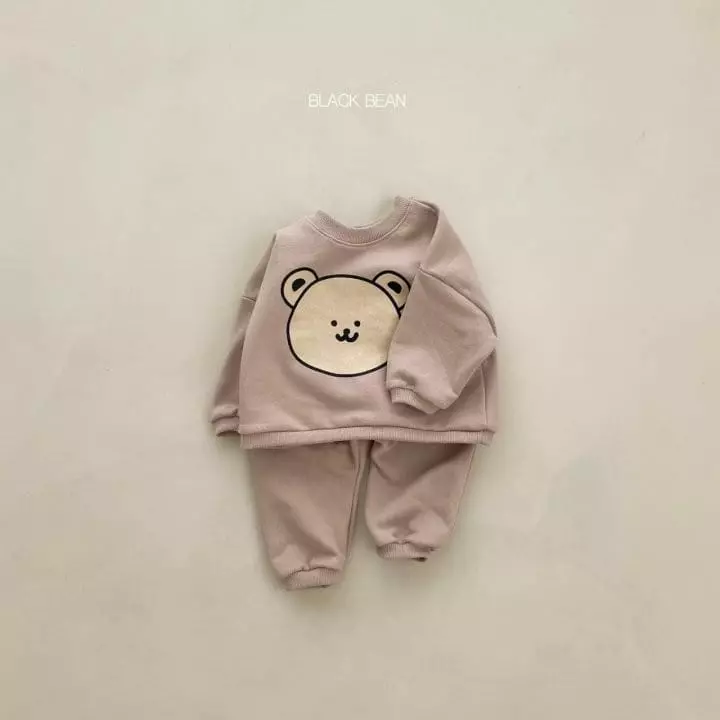 Black Bean - Korean Baby Fashion - #babyclothing - Bebe Vanilla Top Bottom Set - 5