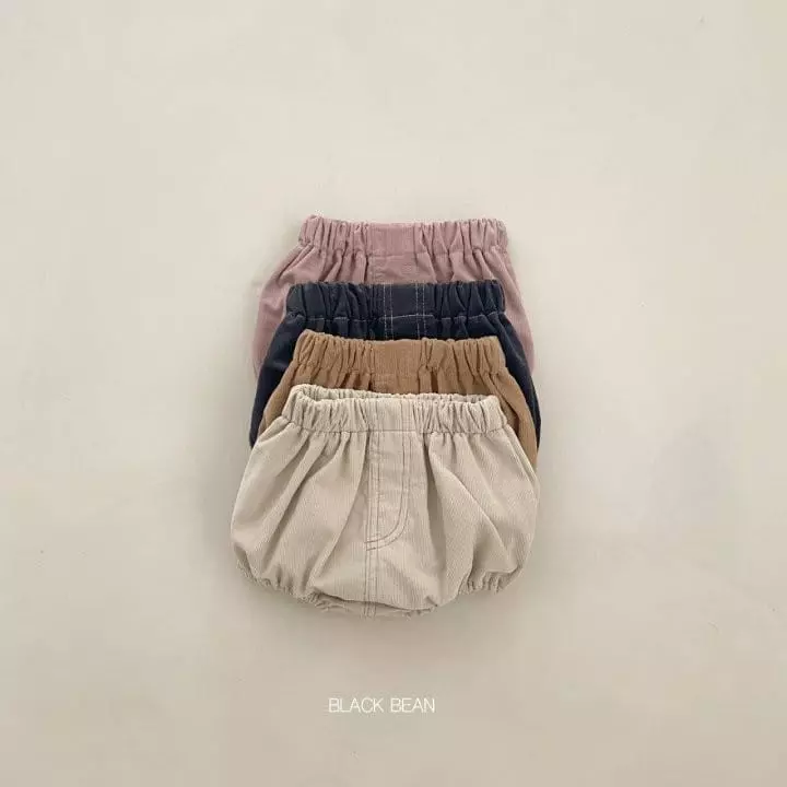Black Bean - Korean Baby Fashion - #babyclothing - Bebe Corduroy Bloomer