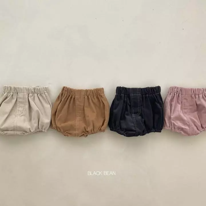 Black Bean - Korean Baby Fashion - #babyfashion - Bebe Corduroy Bloomer - 2