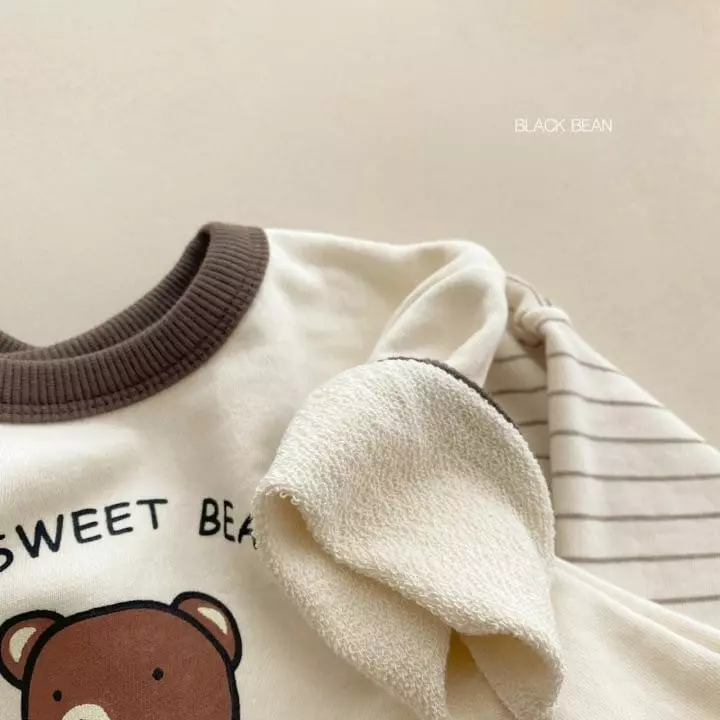Black Bean - Korean Baby Fashion - #babygirlfashion - Bebe Sweet Top Bottom Set - 7