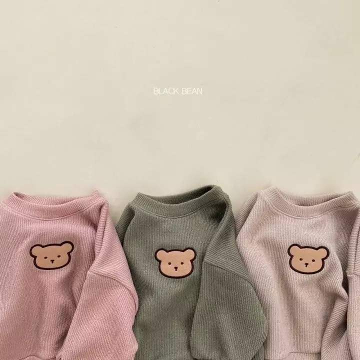 Black Bean - Korean Baby Fashion - #babygirlfashion - Bebe Bomi Top Bottom Set - 2