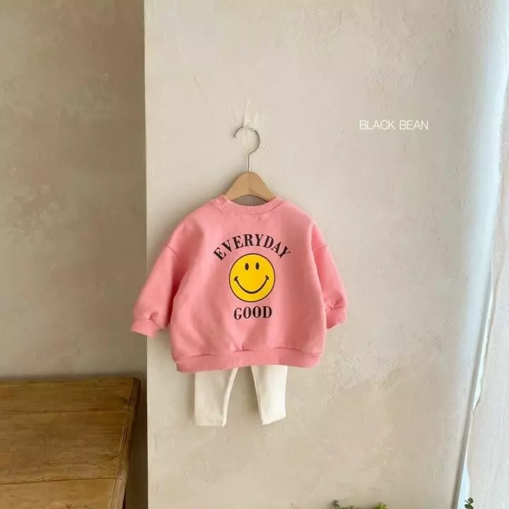 Black Bean - Korean Baby Fashion - #babygirlfashion - Bebe Good Day Top Bottom Set - 9