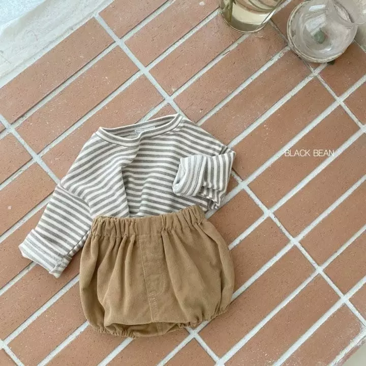 Black Bean - Korean Baby Fashion - #babylifestyle - Bebe Corduroy Bloomer - 5